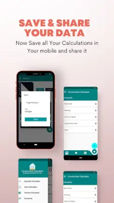 Construction Calculator A1 android App screenshot 1